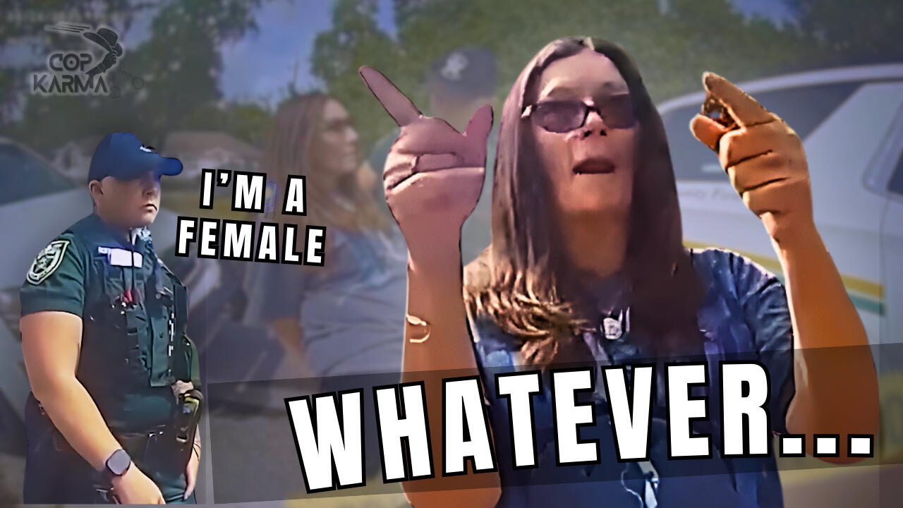 She really had to pee ...