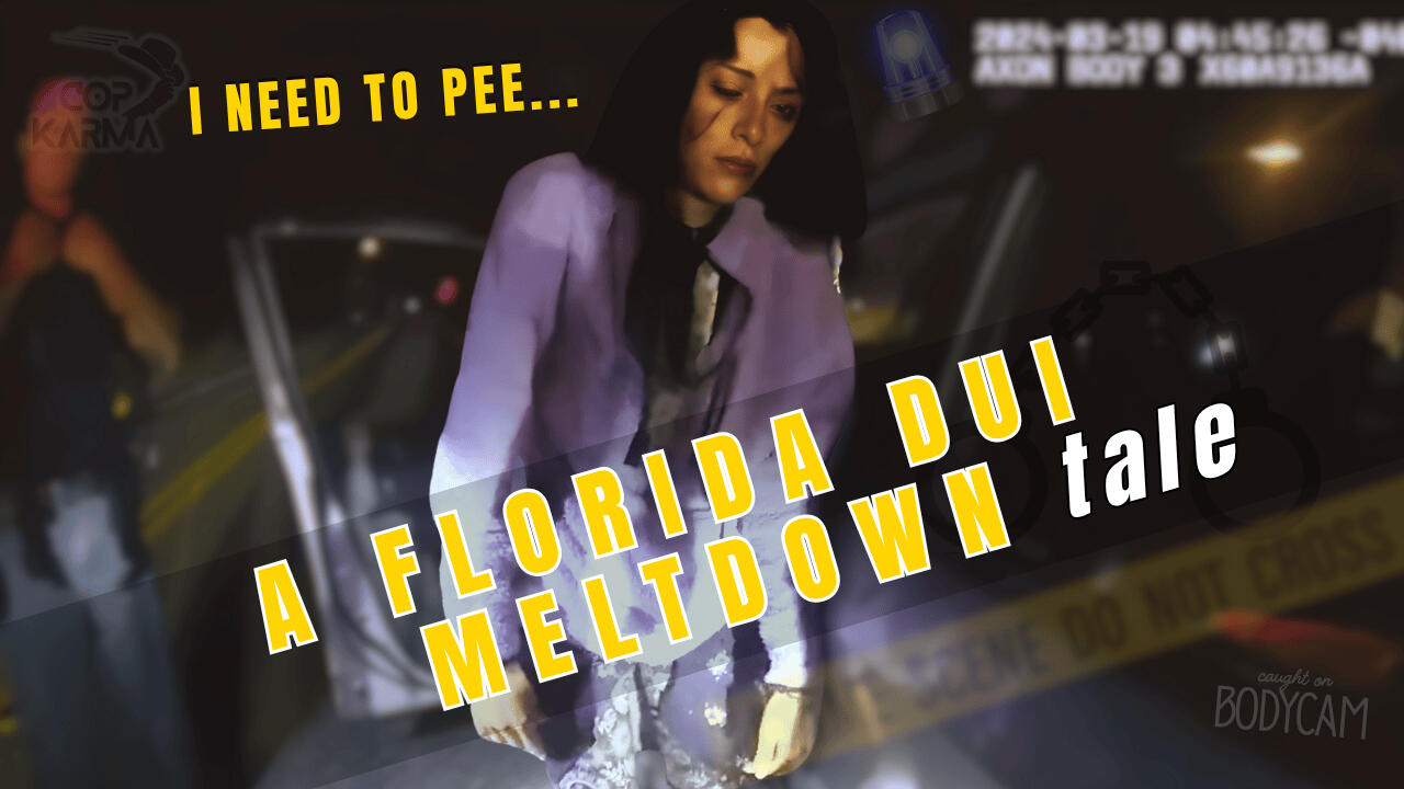 She really had to pee ... She really had to pee ...